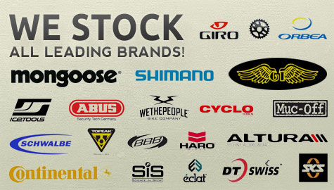 We Stock All Leading Brands!